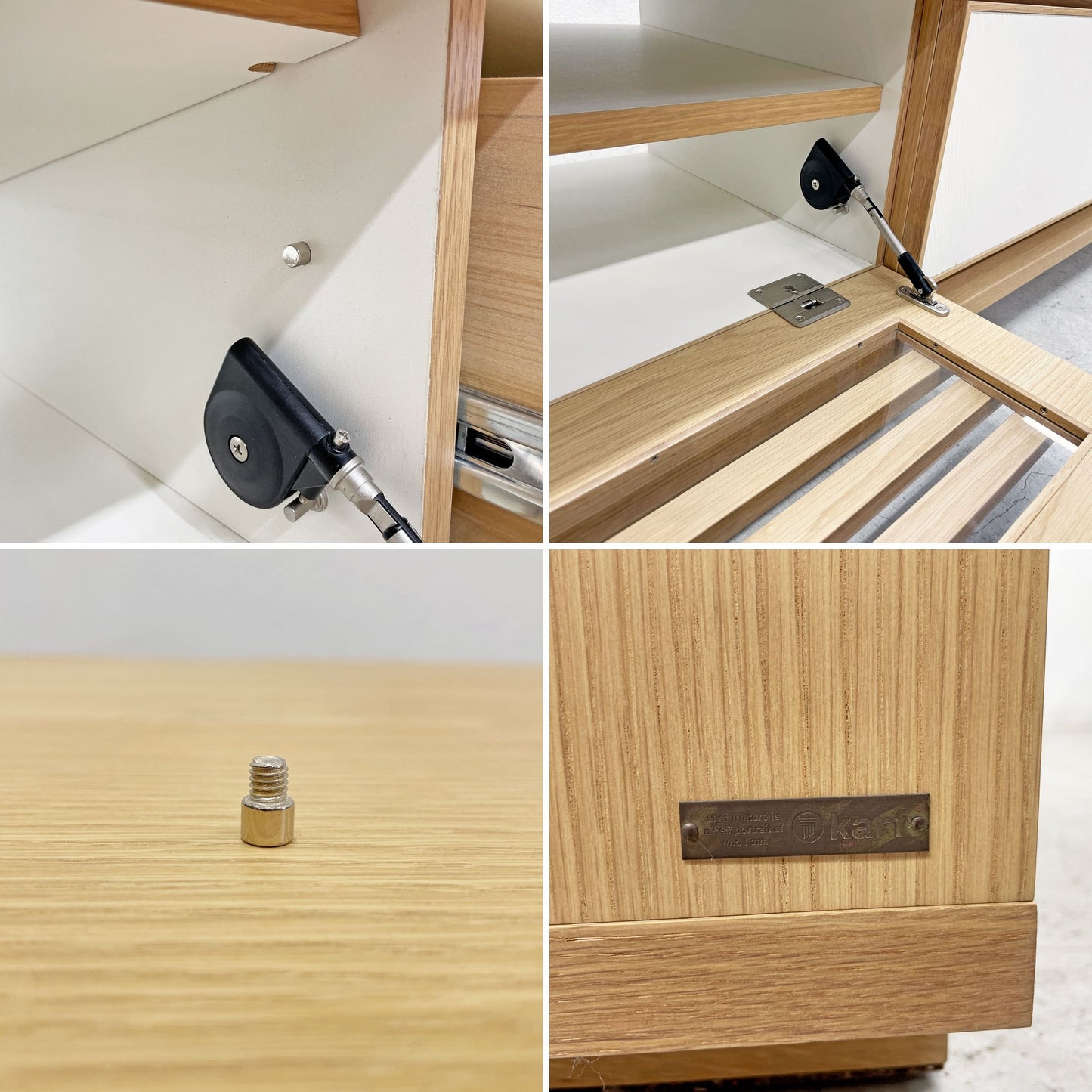 カーフ karf プラット Platt オーク材 テレビボード AVボード W200cm ナチュラルモダン 広松木工 〓