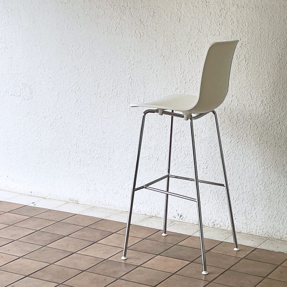 ヴィトラ Vitra ハル HAL RE スツール ハイ ジャスパー・モリソン バースツール カウンターチェア コットンホワイト 定価66,000円 ◇