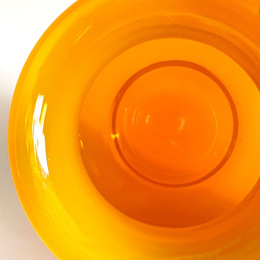 ボダ BODA ミニ フラワーベース オレンジ 1054/85 エリック・ホグラン Erik Höglund 花瓶 ガラス ビンテージ スウェーデン 北欧雑貨 ■