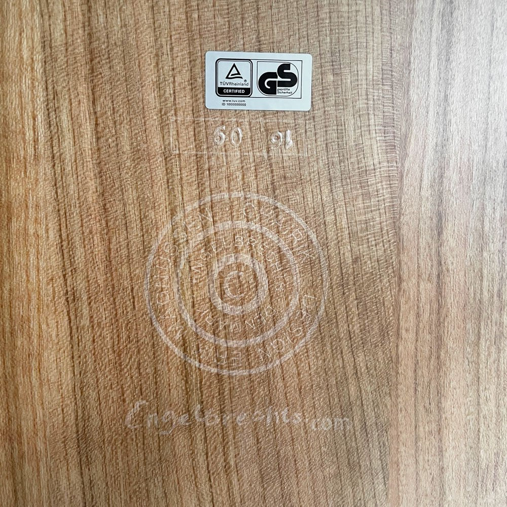 エンゲルブレヒト Engelbrechts チャリックチェア CHAIRIK Chair 101 ダイニングチェア スタッキング 4本脚 チェリーカラー プライウッド スチール デンマーク 未使用品 定価63,800円 ♪