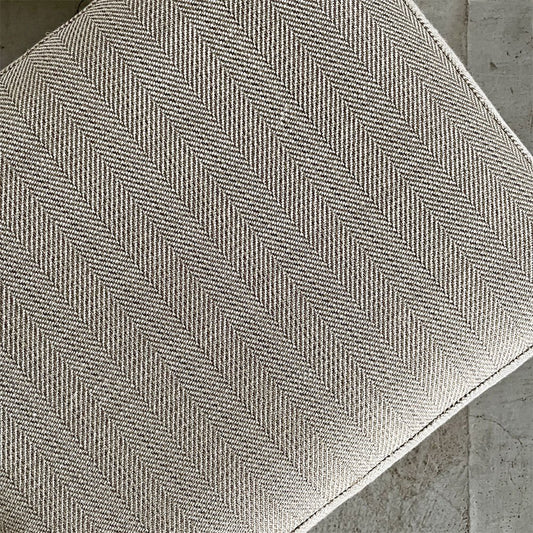 ワイスワイス WISE WISE パル PAL GC-105 オットマン W55.5cm カバーリングファブリック ヘリンボーン生地 カタログ価格￥68,250-以上 〓