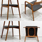 宮崎椅子製作所 ペペチェア PEPE side chair 背無垢タイプ ウォールナット ファブリック グレー系カラー フィンガージョイント 村澤一晃 参考定価￥77,440- A ●