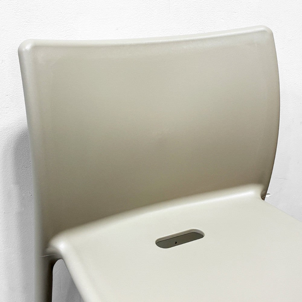 マジス MAGIS エアチェア AIR CHAIR スタッキングチェア ダイニングチェア ベージュ ジャスパー・モリソン 新品未使用品 美品 A ●