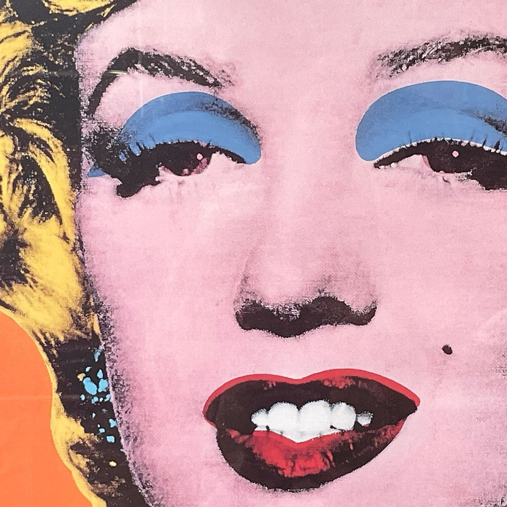 アンディウォーホル ANDY WARHOL リトグラフ ポップアートポスター 「 Shot Orange Marilyn 」 AW財団制作 1996年 ビンテージ ◇