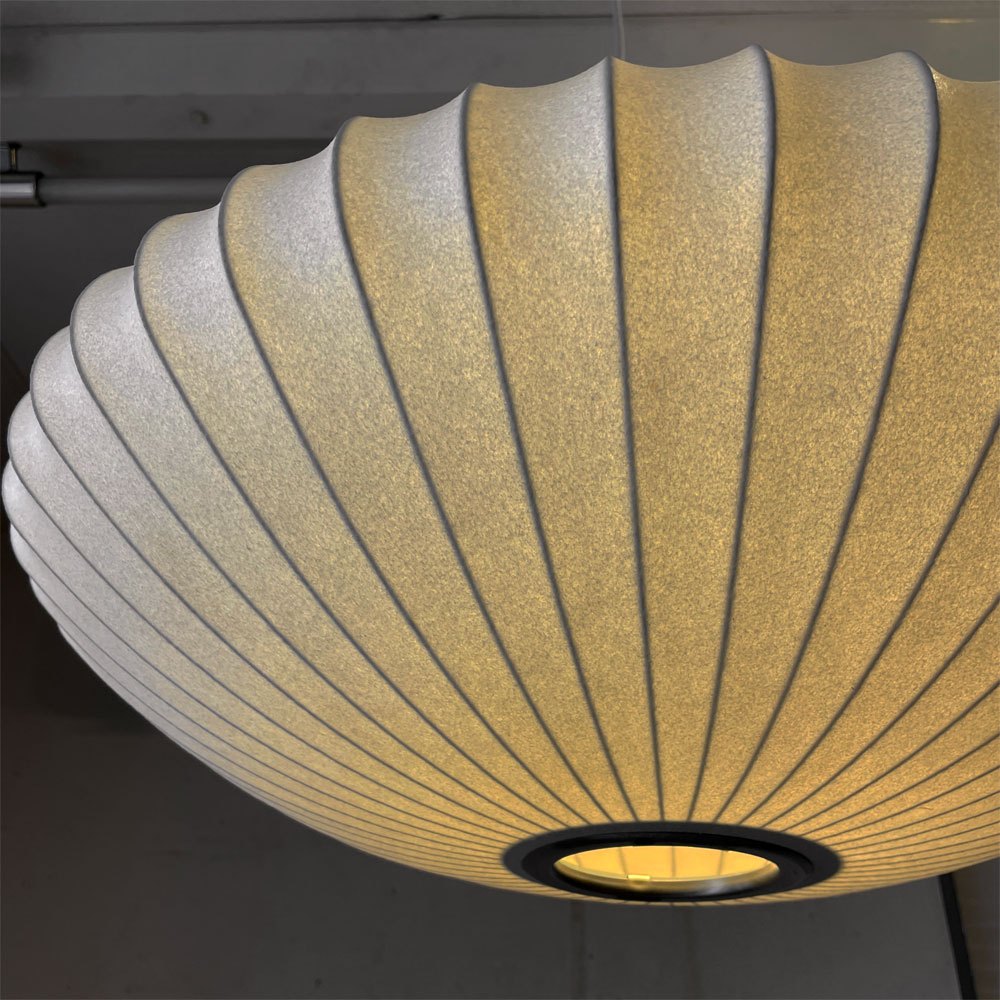 ハーマンミラー Herman Miller バブルランプ NELSON BUBBLE LAMP ソーサーペンダント SAUCER PENDANT M Φ63cm ジョージ・ネルソン 定価￥121,000- ◎