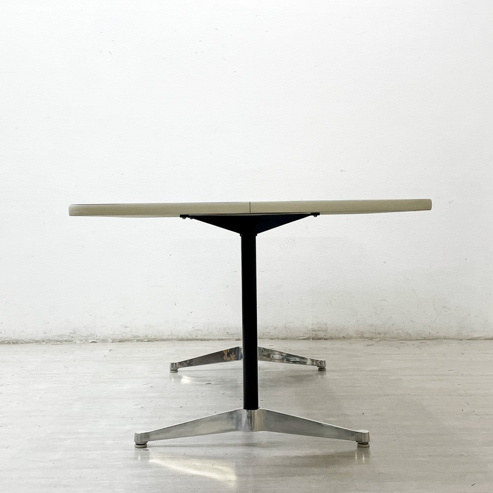 ハーマンミラー Herman Miller コントラクトテーブル ワークデスク レクタングル W180cm C&R イームズ ミッドセンチュリー ●