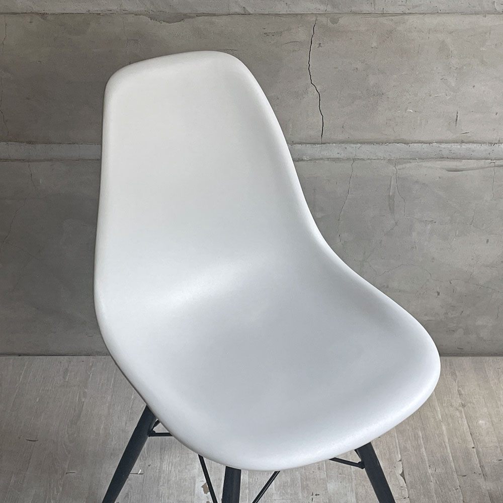 ハーマンミラー HermanMiller サイドシェルチェア アルパイン×エボニー ドゥエルレッグ ポリプロピレン製 イームズ ミッドセンチュリー  ♪