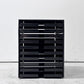 ユーエスエムハラー USM Haller USMハラー ユーエスエム イノス USM inos DRAWER SET ドロワーセット 10段 レターケース ブラック系カラー ●