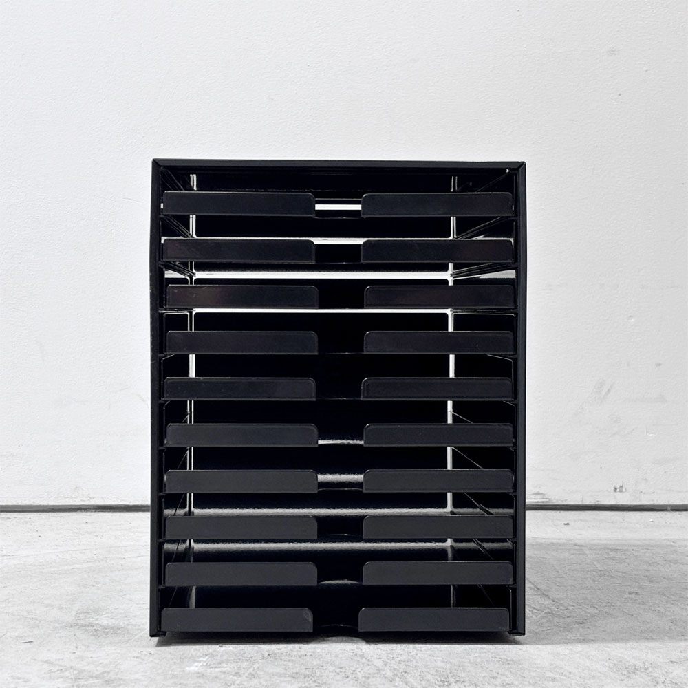 ユーエスエムハラー USM Haller USMハラー ユーエスエム イノス USM inos DRAWER SET ドロワーセット 10段 レターケース ブラック系カラー ●