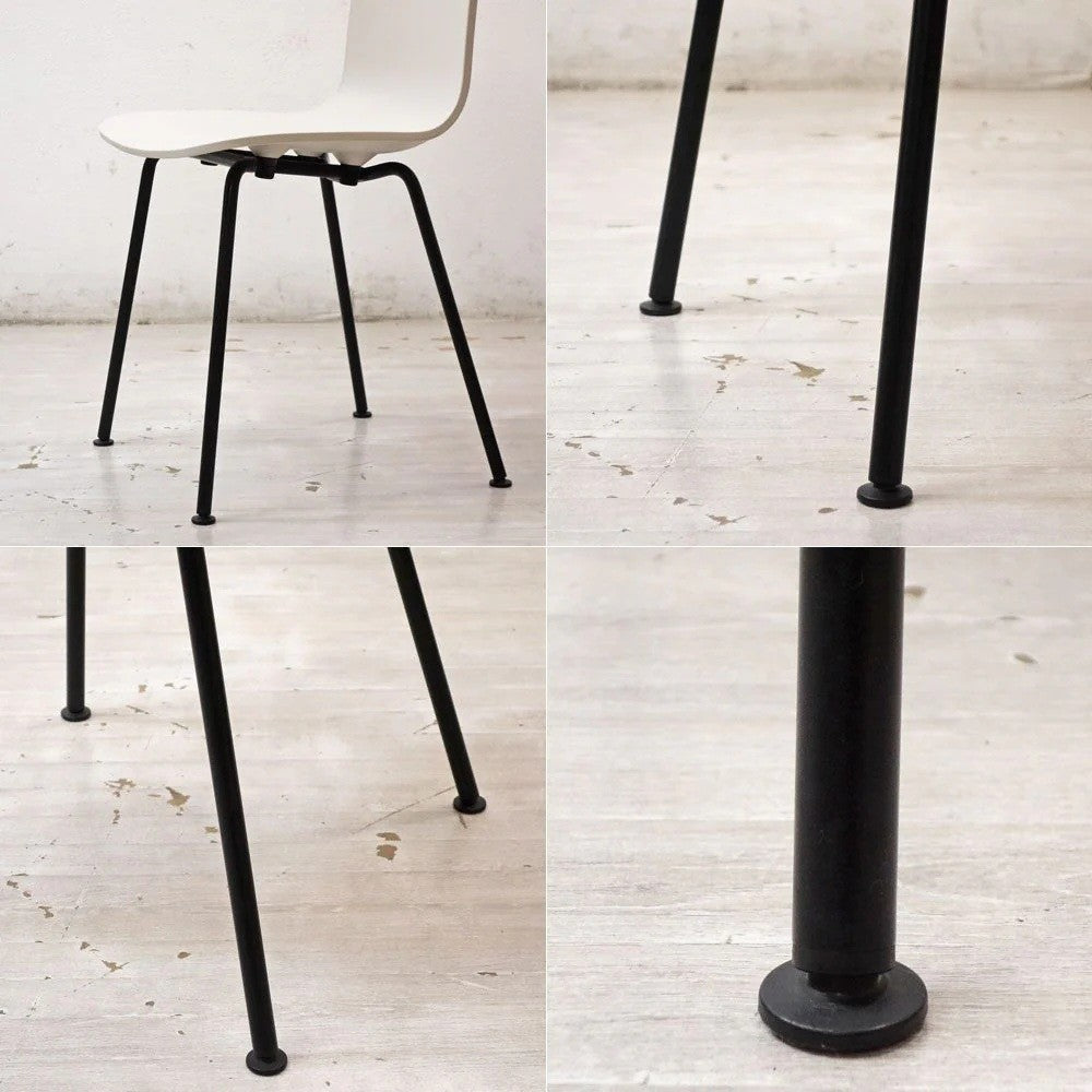 ヴィトラ vitra ハルチューブ HAL Tube サイドチェア コットンホワイト ダイニングチェア ジャスパー・モリソン デザイン ●