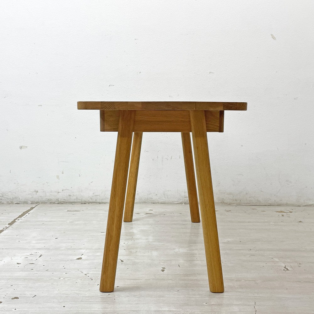 アクタス ACTUS アクタスキッズ サークル SARCLE デスク W120cm オーク無垢材 定価¥95,700- ●
