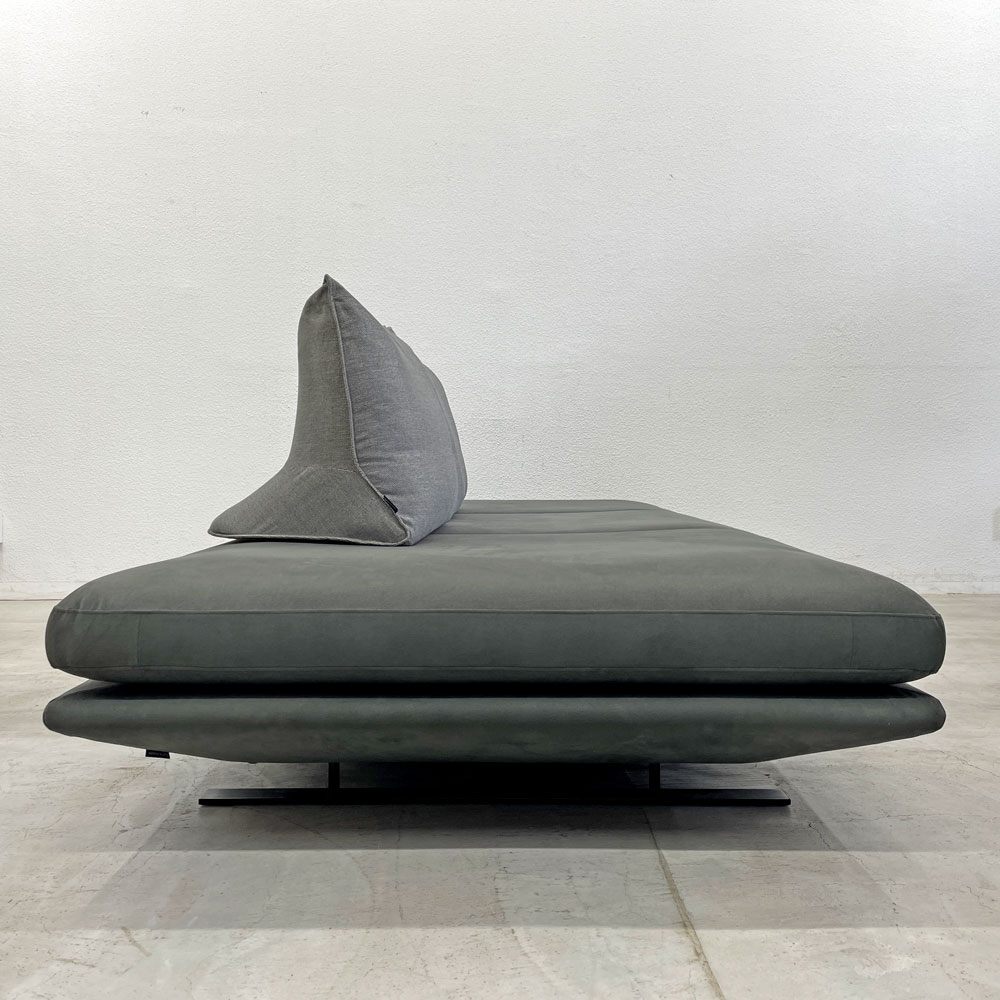 リーンロゼ ligne roset ロゼプラド ROSETPRADO 3シーターソファ 背クッション2個+別売り替えカバー2枚付き W240cm 定価約735,900円 〓