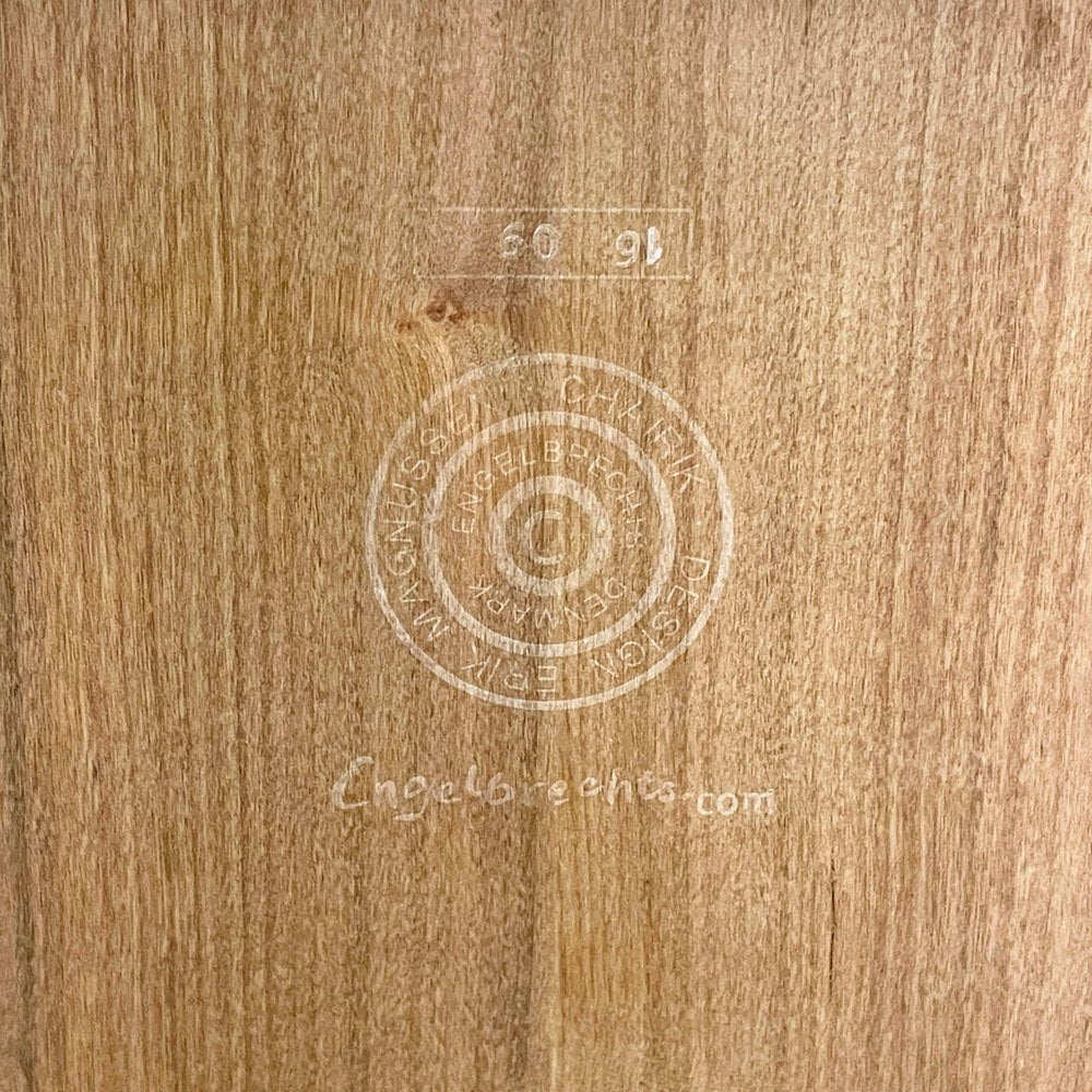 エンゲルブレヒト Engelbrechts チャリック CHAIRIK 107 ダイニングチェア スタッキング そり足 チェリー 未使用品 デンマーク ●