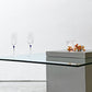 モーダエンカーサ moda en casa フライングテーブル FLYING TABLE コンクリートベース ガラス ローテーブル 定価 ￥74,800- ●