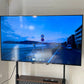TCL ジャパンエレクトロニクス 50V型 チューナーレス 液晶テレビ 4K Google TV P63J + FITUEYES テレビスタンド 美品 ★