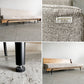 ジャーナルスタンダードファニチャー j.s.F ハビタ ソファベット HABITAT SOFA BED デイベッド 3Pソファ オーク材 インダストリアルテイスト 定価￥231,000- 〓