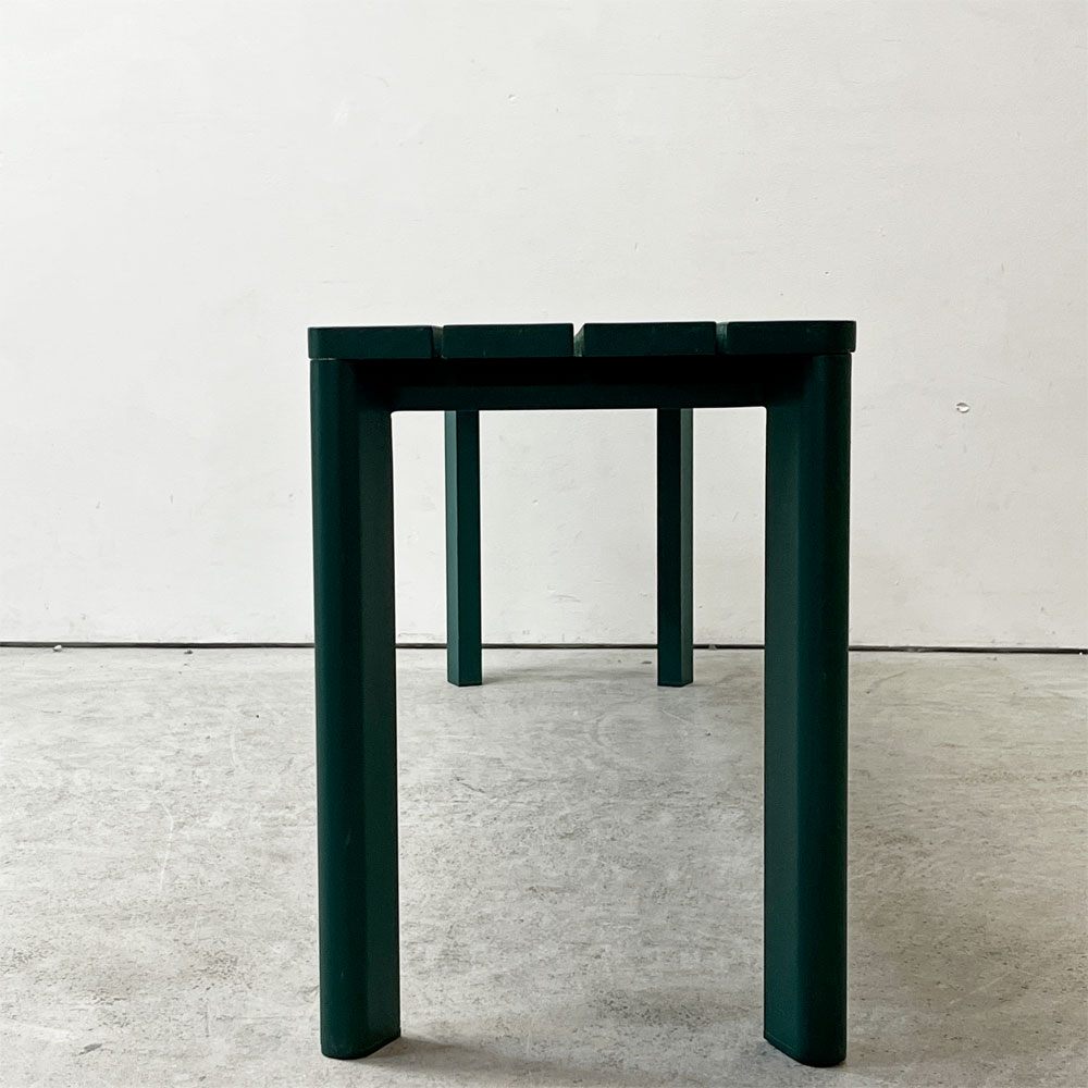 ザ・コンランショップ THE CONRAN SHOP ハイライン アウトドア ベンチ HIGHLINE OUTDOOR BENCH グリーン ●