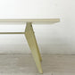 ヴィトラ vitra EMターブル EM Table ダイニングテーブル アイボリー × ブランコロンブ W180cm ジャン・プルーヴェ ラミネート天板 モダン 参考価格\484,000- ●