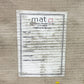MAT The Basics プフ poufs インド製 キリム スツール 手織り 花モチーフ コンテンポラリー ●