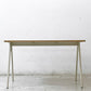 ジャーナルスタンダードファニチャー journal standard Furniture コンパスレッグデスク COMPASS LEG DESK ワークデスク W120cm メラミントップ アイボリー ●