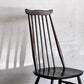アーコール Ercol ゴールドスミス ダイニングチェア コロニアル ハイバック エルム材 ダークブラウン UKビンテージ 英国 ■
