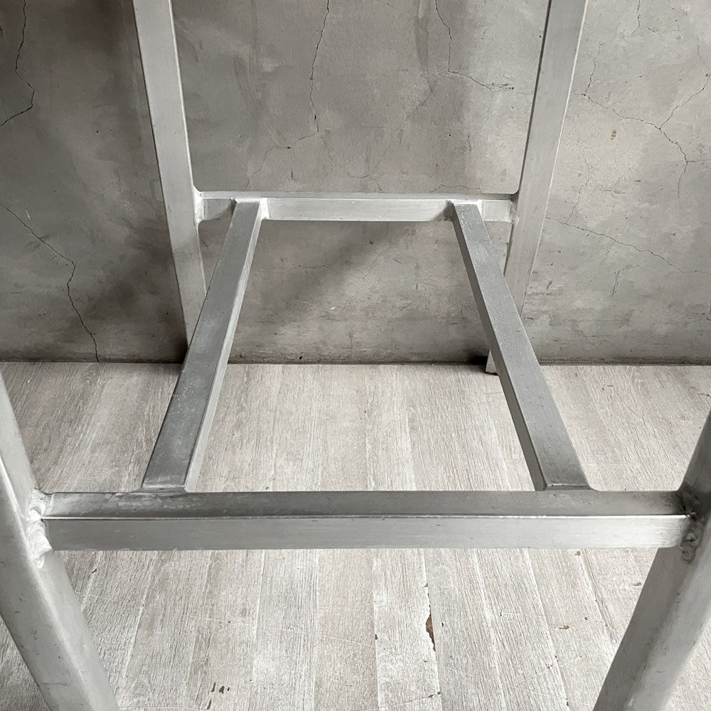 ネイビーバースツール Navy BarStool カウンターチェア ハイチェア アルミニウム インダストリアル リプロダクト品  B♪
