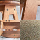 ナガノインテリア Friendly!! コッペ coupe kitchen stool ハイスツール キッチンスツール ウォールナット 廃番生地 北欧スタイル ♪