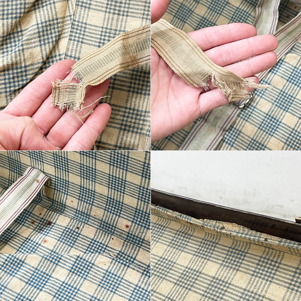 セイコー SEIKO ビンテージ トランクケース ブラウン W72cm ディスプレイ 店舗什器 鍵欠品 ●
