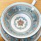 ウェッジウッド WEDGEWOOD フロレンティーン ターコイズ Florentine Turquoise ティーカップ&ソーサー C&S 英国 ★