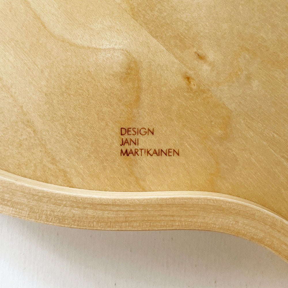 マヤムー majamoo 白樺のトレイ TRAY ホワイト W44cm バーチ材 ヤニ・マルティカイネン フィンランド 定価￥20,900- ◎