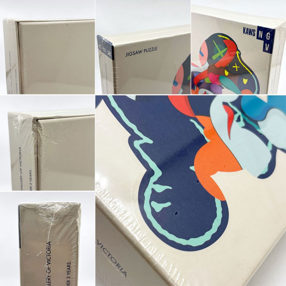 カウズ KAWS スヌーピー パズル STAY STEADY JIGSAW PUZZLE 1000ピース 箱付 未使用 未開封品 ●