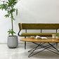 ジャーナルスタンダードファニチャー journal standard Furniture パクストン LDベンチ PAXTON LD BENCH ベンチバックレスト アームパーツ付 アンバー コーデュロイ ●