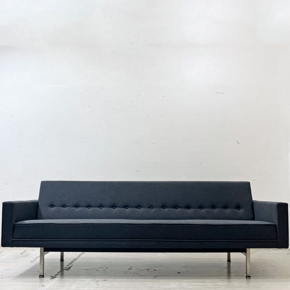 ハーマンミラー Herman Miller モジュラーグループ ソファ Modular Group Sofa 3P 3シーターソファ W206cm ジョージ・ネルソン ミッドセンチュリー 希少 ●