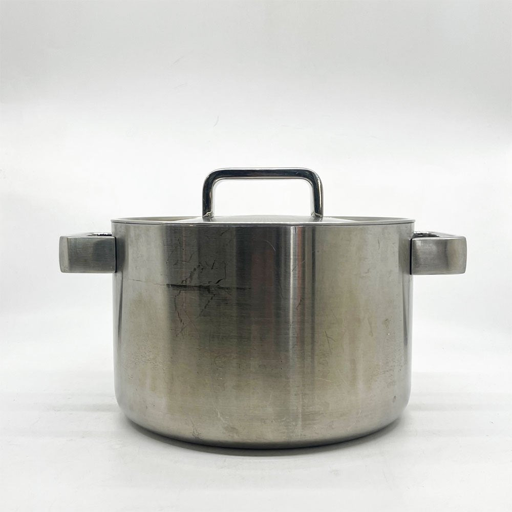 ハックマン Hackman ツールズ Tools キャセロール ステンレス 両手鍋 蓋付き 三層構造 BJORN DAHLSTROM フィンランド 22cm 5.0L ●