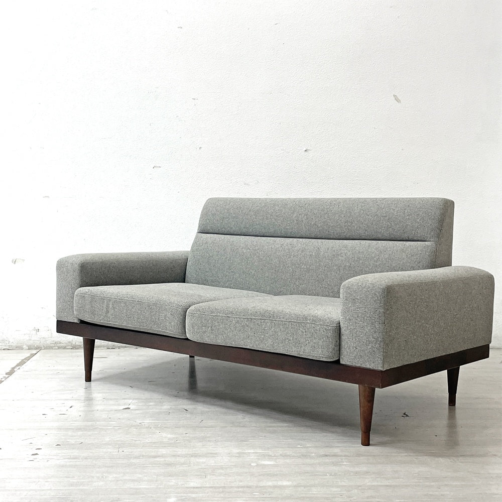 パシフィックファニチャーサービス P.F.S スタンダードC STANDARD C 2P LOVE ソファ グレー w144cm ●
