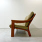 PJ ファニチャー PJ furniture チーク無垢材 3pソファ 3シーター POUL JEPPESEN デンマークビンテージ ●