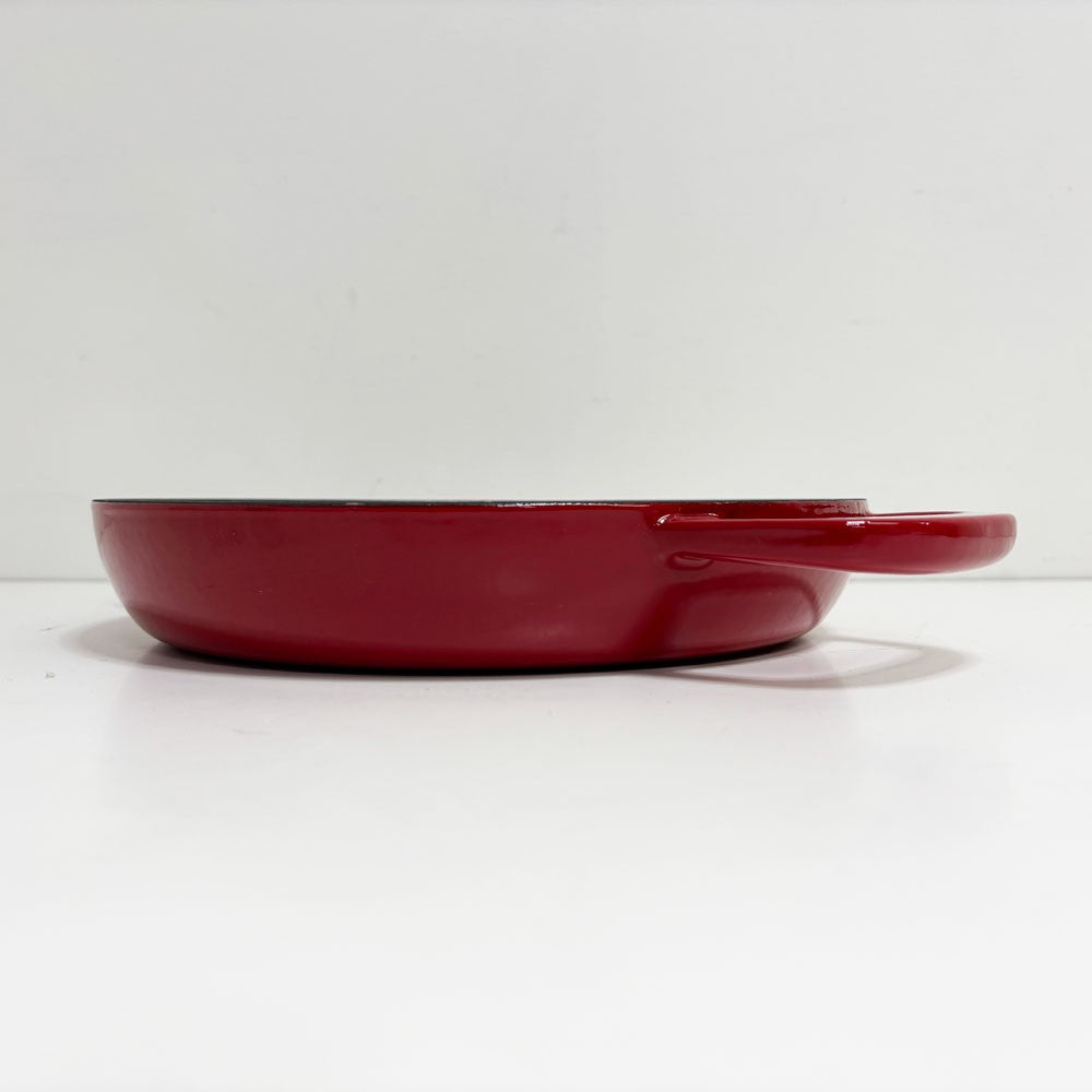 タッパーウェア Tupperware 鋳物 フライパン 両手 26cm レッド 日本未発売 アメリカ ●