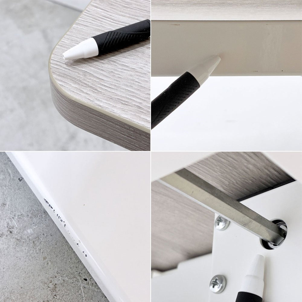 フレキシスポット Flexispot 電動式昇降デスク EF1 ワークデスク 学習机 スタンディングデスク ホワイトウッド×ホワイト W120cm ●