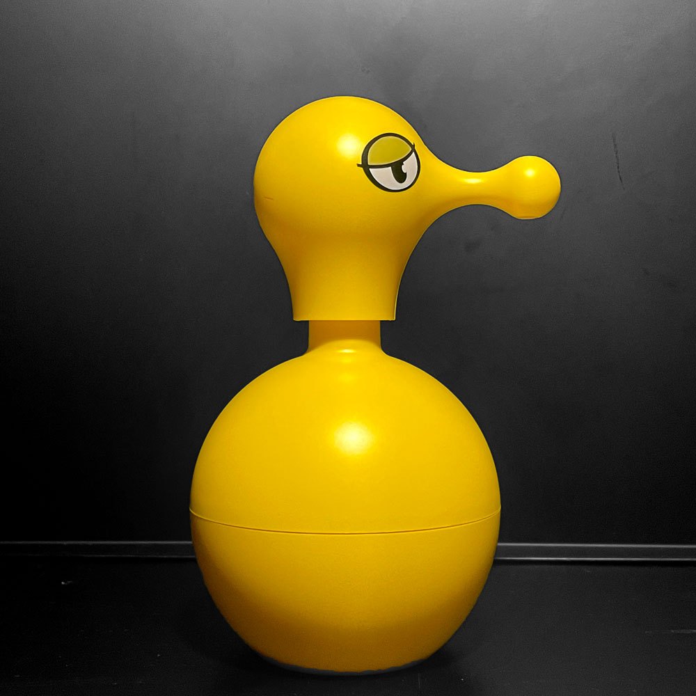 アレッシィ ALESSI ミスターコールド Mr.Cold ソープディスペンサー イエロー マッシモ・ジャコン Massimo Giacon 樹脂製 570ml イタリア ■