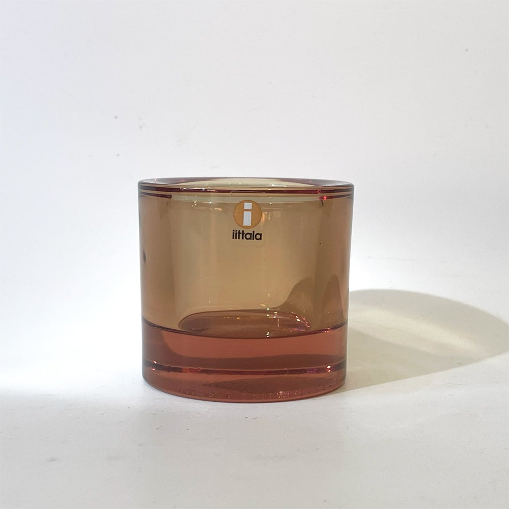 イッタラ iittala マリメッコ marimekko キビ kivi キャンドルホルダー 希少カラー ローズ オリーブ Rose Olive ヘイッキ・オルヴォラ  ★