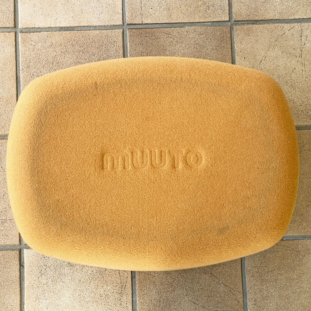 ムート MUUTO レストアバスケット RESTORE BASKET レギュラー バーントオレンジ フェルト地 ミカ トルバネン 専用袋付き デンマーク B ◇