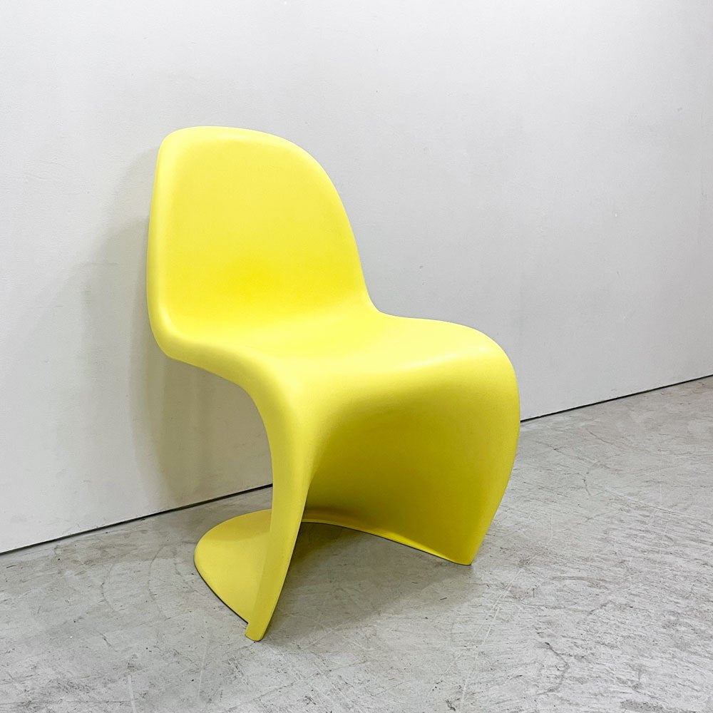 ヴィトラ vitra パントンチェア Panton Chair イエロー 廃盤カラー ヴェルナー・パントン ミッドセンチュリー スペースエイジ B ●