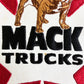 マックトラックス Mack Trucks ブルドッグ ワッペン W20.5cm 米国 USビンテージ ●