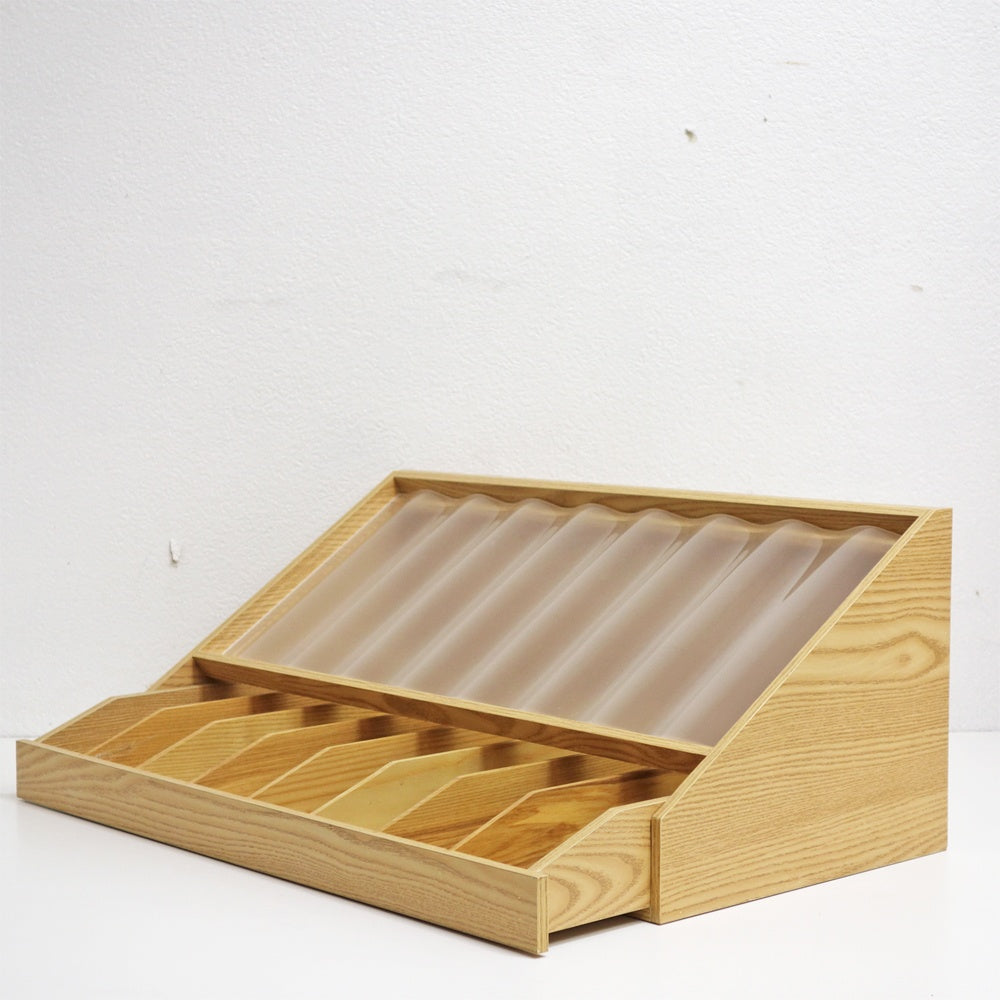 無印良品 MUJI 木製 カトラリーボックス ディスプレイボックス 店舗什器 ●