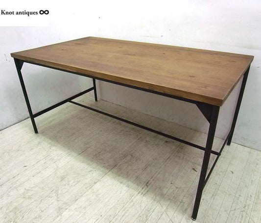 ●　ノットアンティークス 古材 鉄脚 BRERAブレラ テーブル