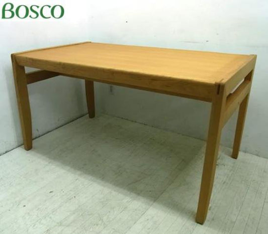 ● 朝日木材 BOSCO 天然木 ダイニングテーブル 4人掛け クラフト