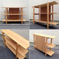 ◎Simple Modern Design Wood Open Shelf ／ シンプルモダンデザイン ウッドオープンシェルフ 3段 アルダー材