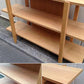 ◎Simple Modern Design Wood Open Shelf ／ シンプルモダンデザイン ウッドオープンシェルフ 3段 アルダー材