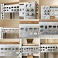 リオン LYON アングルシェルフ SLOTTED ANGLE SHELF 3段 オープンシェルフ W122cm セミオーダーサイズ インダストリアル 工業系 P.F.S.取扱 ◎
