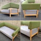◎SIEVE howe Sofa ／ シーヴ ハウソファ 　2P ファブリックソファ    カラー：グリーン×グレー　定価約￥78,000→￥48,000